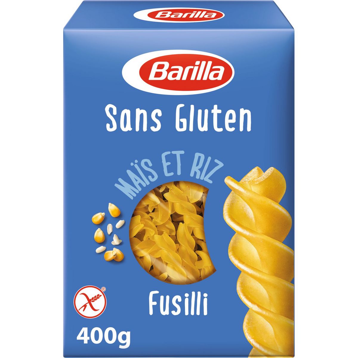 Barilla Sans gluten Fusilli 400g