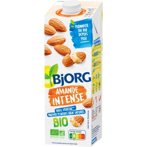 Bjorg Lait d'amande intense bio 1l