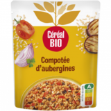Céréal Bio  Compotée d'Aubergines - 250g