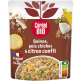 Céréal Bio Quinoa Royal pois chiches & citron confit - 220g