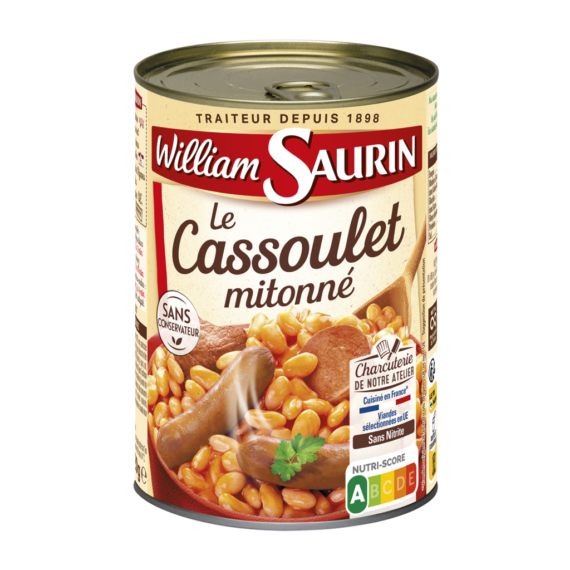 Cassoulet Mitonné William Saurin 420g