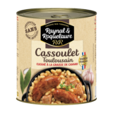 Raynal et Roquelaure Cassoulet Toulousain cuisiné à la graisse de canard - 840g