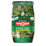 Cornichons croq vert Amora - 205g