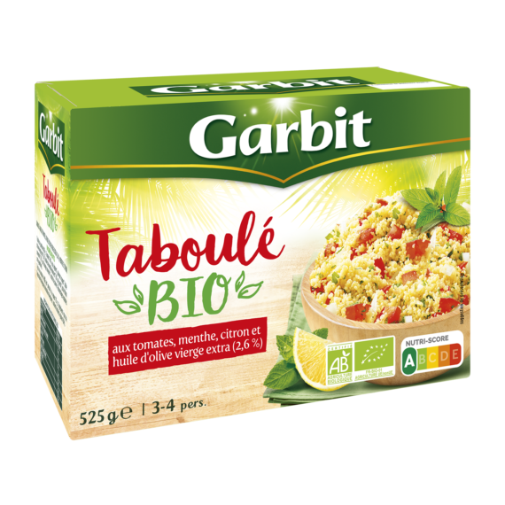 Garbit Taboulé bio au tomates menthe - 525g