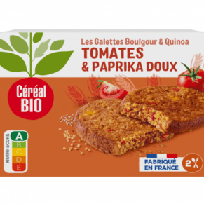 Galettes Céréal Bio Quinoa tomate - 2x100g