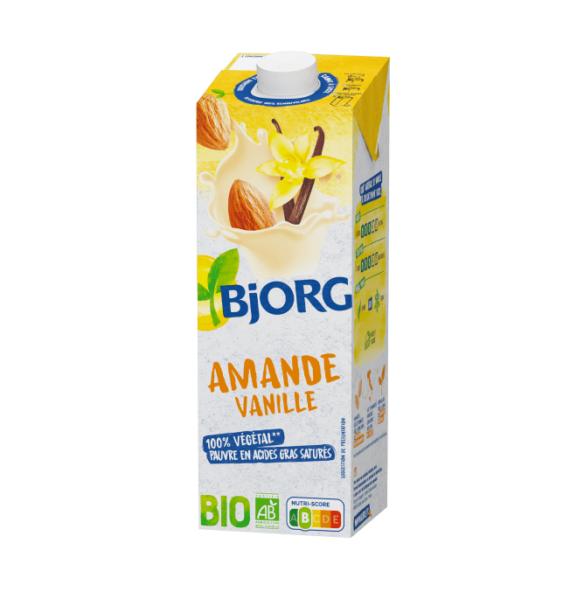 Bjorg Lait d'amande vanille Bio - 1L