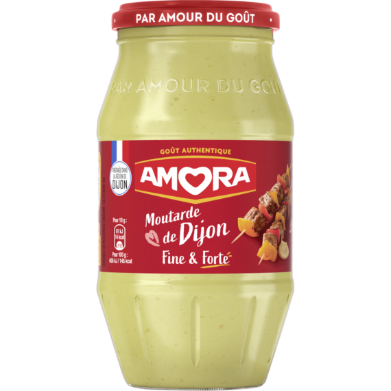 Moutarde de Dijon Amora Fine et forte - 430g