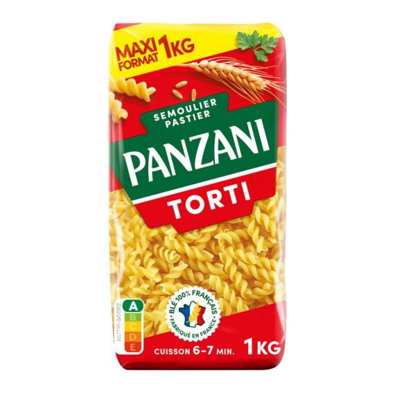 Pâtes Torti Panzani 1kg