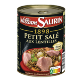 Petit salé William Saurin Lentilles à l'auvergnate - 420g