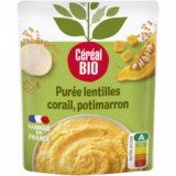 Céréal Bio Purée Lentille corail potimarron - 250g
