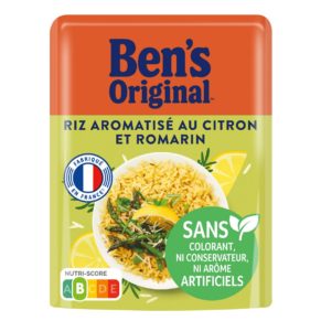 Riz Ben's Original Micro-ondable citron 2min 220g