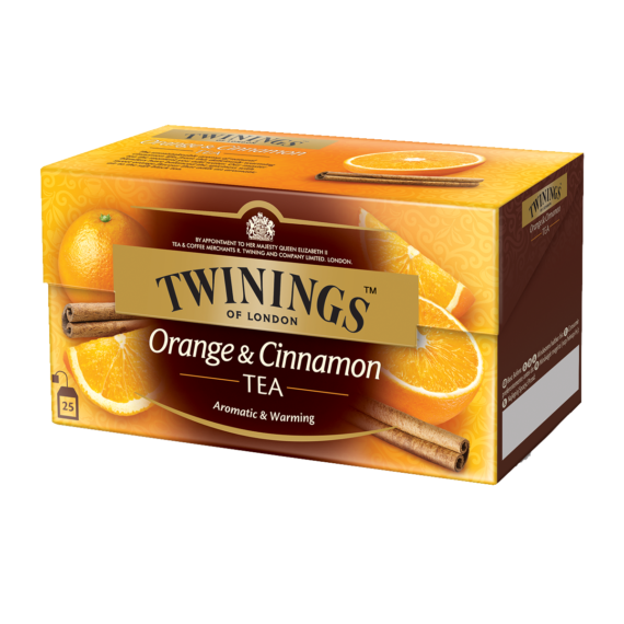 Thé Saveur Orange Cannelle Twinings x25 - 50g