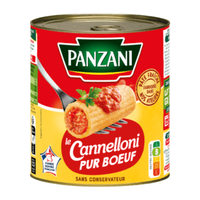 Cannelloni Panzani Pur bœuf viande bovine française 2 personnes - 800g
