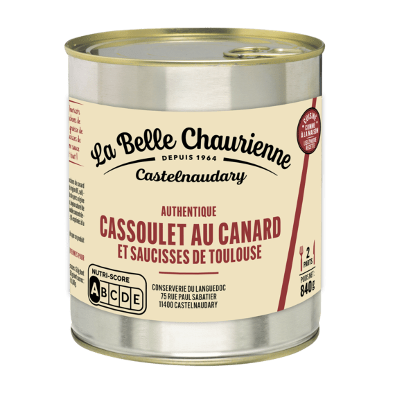 Cassoulet La Belle Chaurienne Canard - 840g