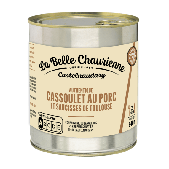 Cassoulet La Belle Chaurienne Porc - 840g