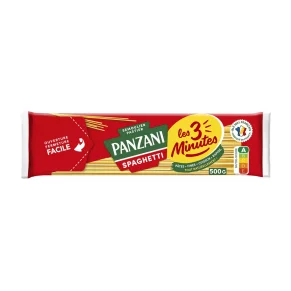 Pâtes Spaghetti Panzani Prêt en 3 min - 500g