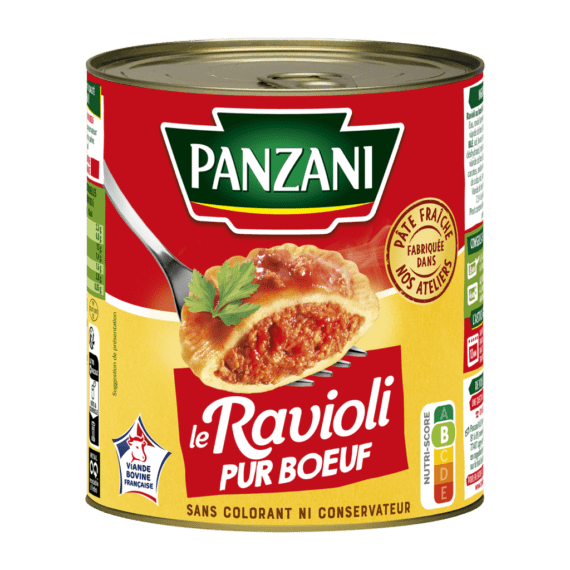 Ravioli Panzani Pur boeuf - 800g