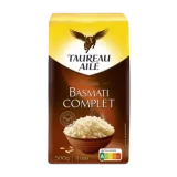 Riz Basmati Complet Taureau Ailé - 500g