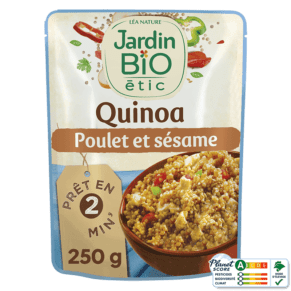 Jardin bio Etic Quinoa poulet et sésame 250g