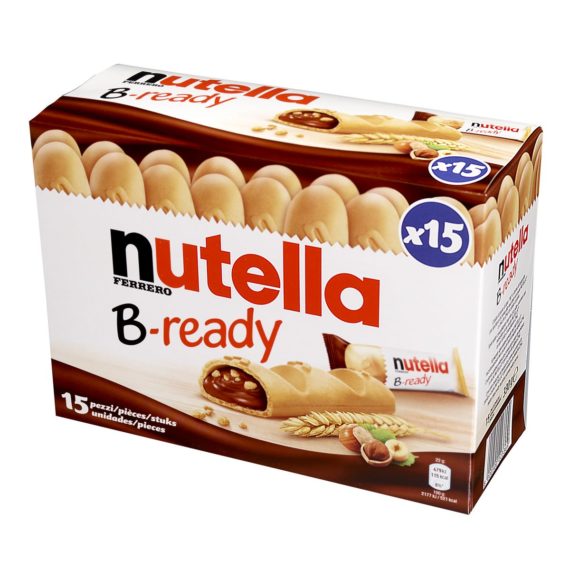 Biscuits Nutella B-Ready x15 Biscuits Fourrés - 330g