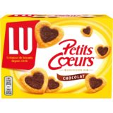 Biscuits Petits Cœurs LU Chocolat - 125g