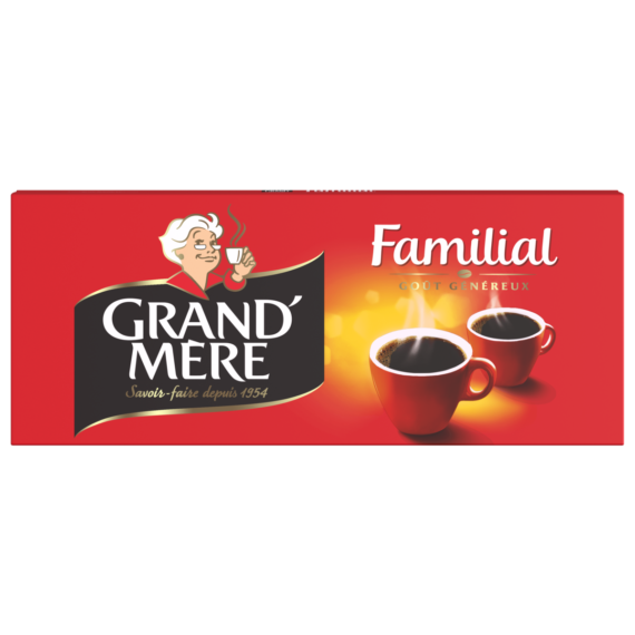 Café Moulu Grand Mère Familial - 4x250g