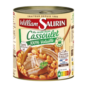 Cassoulet 100% volaille William Saurin - 840gI