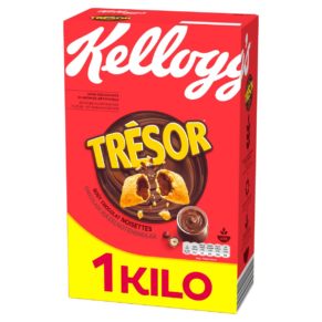 Céréales Trésor de Kellogg's Chocolat Noisettes - 1kg