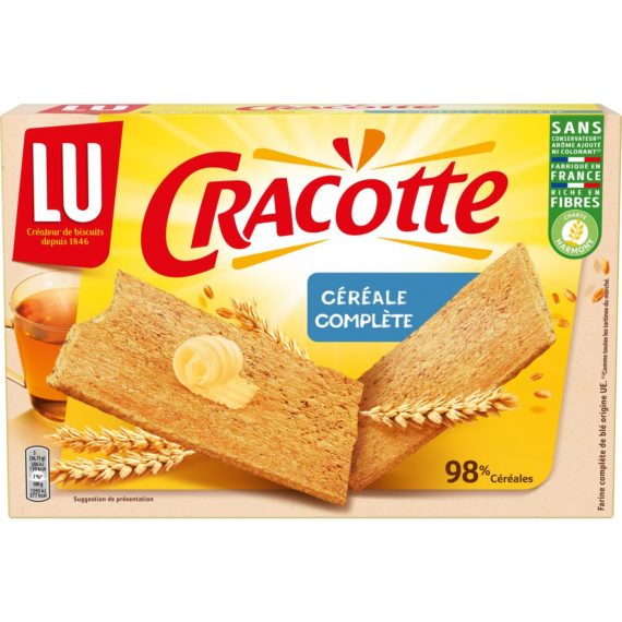 Cracotte LU Céréales complètes - 250g