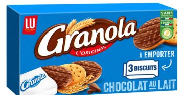 Biscuits sablés Granola LU Chocolat au lait - 225g