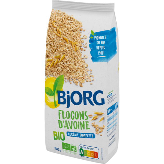 Flocons d'avoine bio Bjorg - 900g