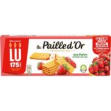 Gaufrettes Paille d'Or Lu  Fraise des bois - 170g