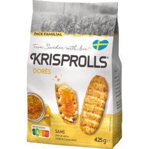 Pains grillés Krisprolls Dorés - 425g