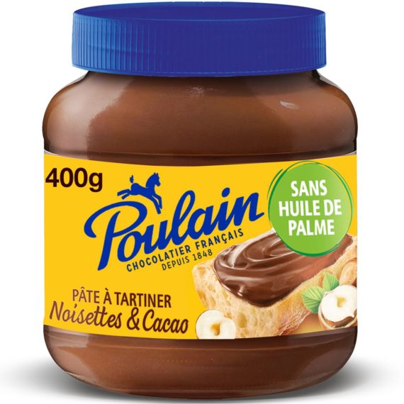 Pâte à tartiner Poulain Cacao noisette - 400g