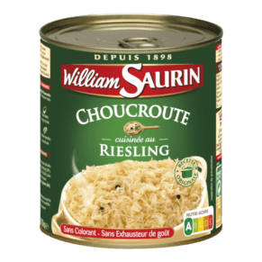 Choucroute William Saurin au Riesling - 810g