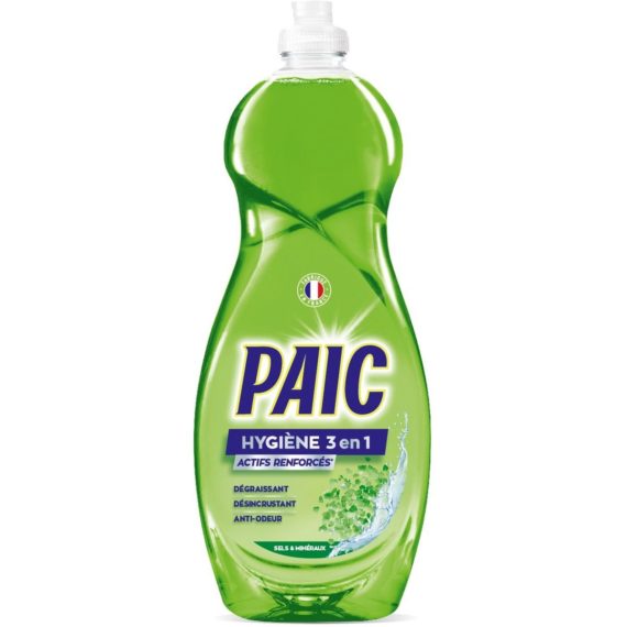 Liquide vaisselle Paic hygiène 3 en 1 - 750ml