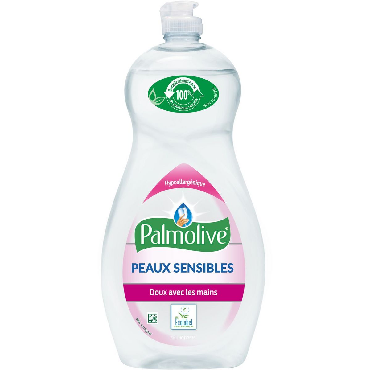 Palmolive Liquide Vaisselle Palmolive Peaux Sensibles Produit Dégraissant  pour Une Vaisselle Étincelante Flacon, 500ml : : Epicerie