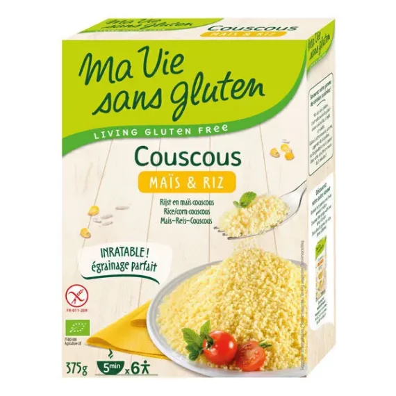 Couscous maïs et riz -Ma vie Sans Gluten- 375g