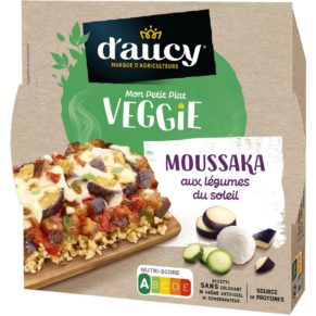 D'aucy Moussaka aux légumes du soleil Veggie - 300g