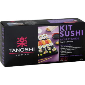Tanoshi kit sushi facile et rapide pour 24 à 30 sushis 2 personnes - 289g