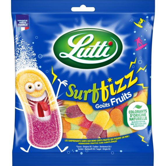 Bonbons LUTTI Surffizz Piquants Fruits - 200g