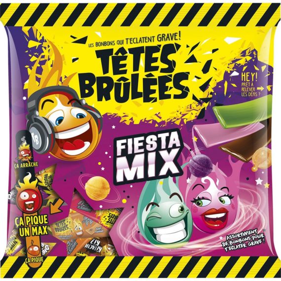 Bonbons Têtes brulées Fiesta Mix - 820g