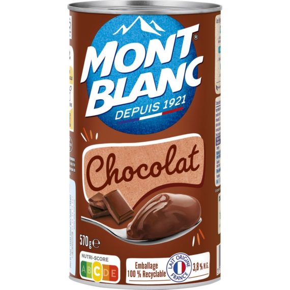 Crème dessert Mont Blanc Chocolat - 570g