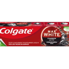 Dentifrice Colgate Max White Charbon - 75ml