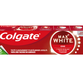 Dentifrice blancheur Colgate Max white one - 75ml
