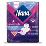 Serviettes hygiéniques Nana Ultra - Spécial Nuit - x10