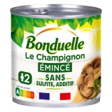 Les Champignons De Paris Émincés Bonduelle sans sulfite, sans additif  - 230g