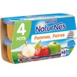 NaturNes® Petit Pot Bébé Pommes Poires - 4x130g