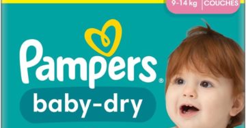 Couches Baby Dry Pampers Taille 4 – x204