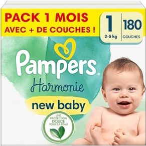 Couches Bébé Pampers Harmonie Taille 1 – x180